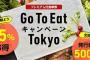 【朗報】Go to Eat東京、2月8日から再開へ【先手先手の対応】