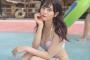 元AKB48田北香世子が水着画像を投稿「3年ぶりにプール行けた」【かよよん】