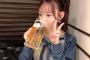 【AKB48】大盛真歩ぴょんがビール片手にご満悦です！【ぴょんさんがジョッキでビールをグビグビ・まほぴょん】