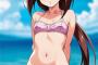 【画像】ティファさん、めちゃくちゃ際どいドスケベ水着を着せられてしまうｗｗｗｗｗ