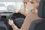 【画像】この女性が車をバックさせるAI絵、どこがおかしいか分かる奴ｗｗｗｗｗｗｗｗｗｗｗ
