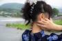 浴衣を着てお祭りに行くときだけ髪をまとめる女の子のうなじｗｗｗｗｗ