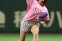 「神スイング」稲村亜美　24日ロッテ戦で始球式　100キロ超え狙う