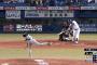 バレンティン15号！ 藤浪のインコースを狙い打ち！