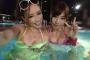 【画像】ＡＶ女優「ナイトプール行ってきたよ～ｗ」ﾊﾟｼｬ