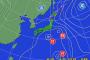 【名案】台風９号に１０号ぶつけて太平洋に追いやろう！！！