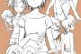 《からかい上手の高木さん》の作者がらくがきで描いた女の子が「デコ出し」ばかり
