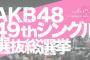 AKB総選挙不出馬メンバーは22名【AKB4849thシングル選抜総選挙/2017年第9回AKB48選抜総選挙】