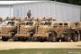 米陸軍の戦闘支援トレーニングセンターには、多くの軍用車両が駐車！