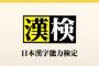 彡(^)(^)「漢検準2級簡単やん！日本人やしこれは1級も余裕やろなぁ」