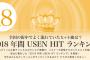 【2018年間 USEN HIT J-POPランキング】SKE48が2曲ランクイン！欅坂＆乃木坂も2曲ランクイン！