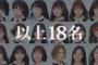 【SKE48】新曲“25thシングル”の選抜18名 各期ごとに分けるとこうなる…