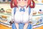 【画像】スイーツ屋で働いてる悪魔が巨乳過ぎて最高なんだが