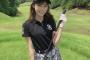 【元SKE48】後藤理沙子が「月刊GOLF MASTERS 9月号」の撮影に！