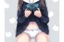 【画像】ツインテ美少女JKちゃんが制服姿でスカートをたくし上げてくれたｗｗｗｗｗｗｗｗｗ