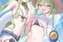 【画像】右の女の子「おじさん1人で海来たの～？♡キモ～い♡」