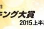 【速報】Amazonランキング大賞2015で山本彩が7位、小嶋陽菜が16位にランクイン！！