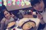 浜浦彩乃「昨日は家でこぶし屋ラーメンを食べました　今日は撮影後に田口夏実ちゃんと味噌ラーメンを食べに行きました」