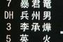 【引退記念】ヘスマン→兵州男のように助っ人に漢字