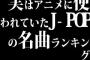  実はアニメに使われていたJ-POPの名曲ランキング