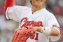 【広島】鈴木誠也(21)　.275(211-58) 5本 25打点 OPS.742