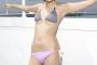【画像】夏菜さんの水着ボディがいちいち性的ｗｗｗｗｗｗｗｗ
