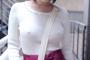 【画像】ノーブラでニットを着て乳首がポチッとなってる女が見つかる