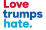 日テレ、「Love trumps hate」をとんでもない訳し方で報道するｗｗｗｗｗｗｗ