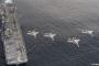 強襲揚陸艦「アメリカ」艦上にF-35B垂直着陸戦闘機がズラリ…米海兵隊が訓練中！