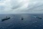 日米印の「空母級」艦船がそろって航行、過去最大級のマルバラーン演習を公開…中国の海洋進出を牽制！