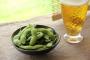 ビール→枝豆・唐揚げ、ワイン→パン・チーズ、日本酒→刺身