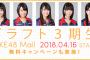 ドラフト3期生のSKE48Mailが4月16日からスタート！無料キャンペーンも実施！