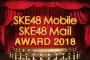 【？！】SKE48 Mobile & Mail Award 2018、カウントダウン形式で更新中！