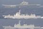 中国空母「遼寧」とミサイル駆逐艦など6隻が沖縄本島と宮古島間海域を往復…防衛省が警戒と監視！
