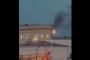 モスクワのロシア国防省庁舎から煙、黒煙が立ち上る…電気系統トラブルか！