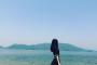【SKE48】谷真理佳「夏を感じました☀ 綺麗な海と記念に写真撮ったのですが眩しくて目が開けませんでした笑」