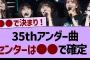 35thアンダー曲『車道側』センターは●●で確定！【乃木坂工事中・乃木坂46・乃木坂配信中】