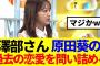 【ぽかぽか】澤部、櫻坂時代の原田葵の恋愛事情を問い詰めるwww