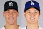 ジャッジ→40本　大谷→44本　←これ