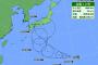 【悲報】台風から熱帯低気圧となって消滅したあいつがクラスチェンジして台風12号復活、関東直撃かｗｗｗｗｗｗｗｗｗｗｗ