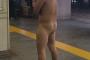 【悲報】高田馬場駅に全裸男性