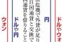 【朝日】日韓スワップ再開の機運が出てきた　政府高官「これだけ関係がよくなって断る理由はない」　経済危機時に円やウォンで互いを支援　←　朝日の願望記事