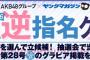 【最終確定】ヤンマガ48人逆指名グラビア立候補メンバーまとめ！4/30 パシフィコ横浜にて抽選会開催！