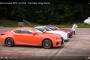 日産 GT-Rは神　レクサス RC FとBMW M4 と加速競争