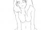 このお姉さんをエッチな感じで塗ってほしいんだが