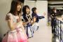 【AKB第一党感謝祭】お見送りはぱるる・朱里・ゆいはん！　ぱるる手作りうちわ見せたら「凄い嬉しい！」って言われファン感無量