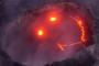 火山が笑って…いる？噴火前の悪魔からのメッセージでしょうか？→海外「何かが始まろうとしている…」