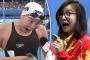 キュートな中国の水泳選手に世界が魅了される（海外の反応）