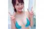 【元AKB48】平嶋夏海の水着がちっちゃ過ぎて谷間がなくなるｗｗｗｗｗｗ