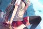 【画像】パンツを直に座っちゃう二次の女の子ｗｗｗ